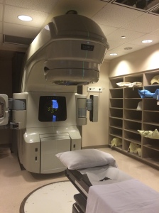 The Trinity. My radiation machine run by the worlds most amazing radiation techs. Forever grateful for their kindness.